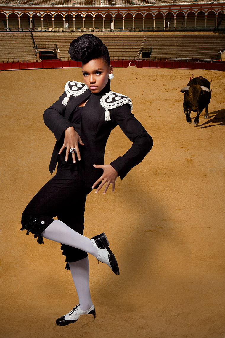 Janelle Monae by Carrie Schechter for Honey Magazine